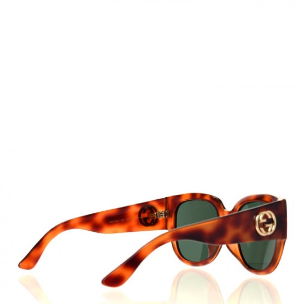 GUCCI
Acetate Square Frame GG0142SA Sunglasses Tortoise - Picture 5 of 11